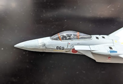 春休みの工作、その３「F-15EJイーグル�A」（ロックシップ・カンタービレ）