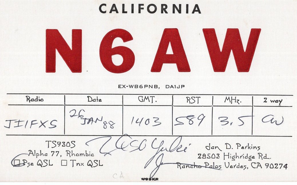 JI1FXS�̃A�}�`���A�������B